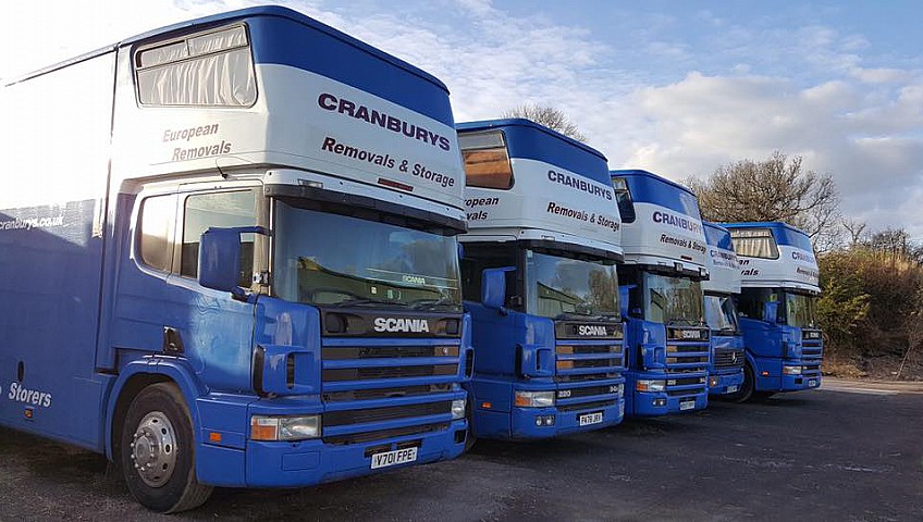 The Cranbury Removals Vehicles